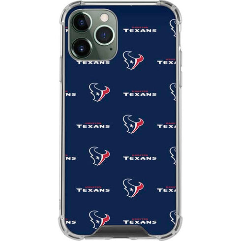 NFL Houston Texans Blitz Series iPhone 12 Pro Clear Case