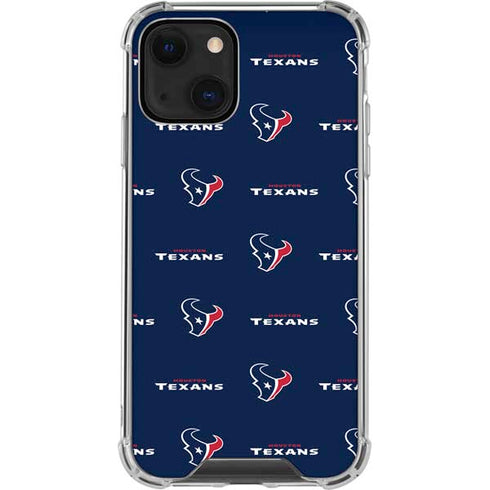 NFL Houston Texans Blitz Series iPhone 13 Clear Case