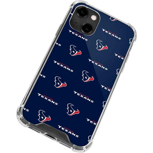 NFL Houston Texans Blitz Series iPhone 13 Clear Case
