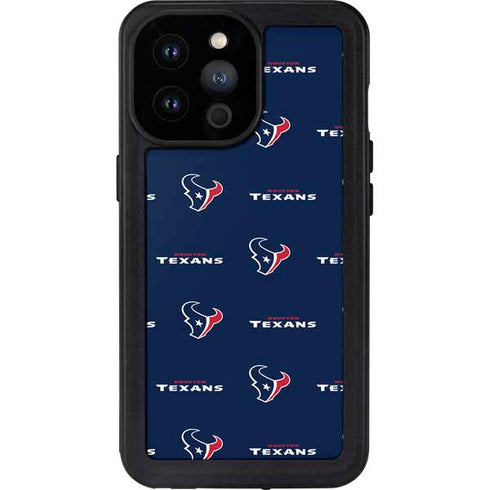 NFL Houston Texans Blitz Series iPhone 14 Pro Max Waterproof Case
