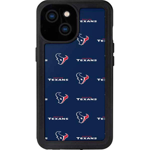 NFL Houston Texans Blitz Series iPhone 15 Waterproof Case