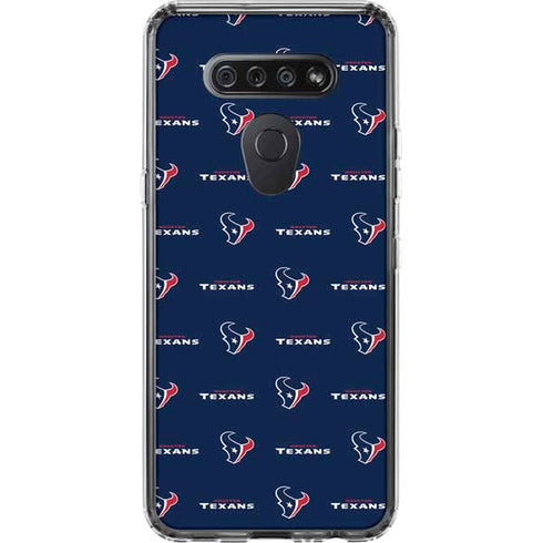 NFL Houston Texans Blitz Series LG K51/Q51 Clear Case