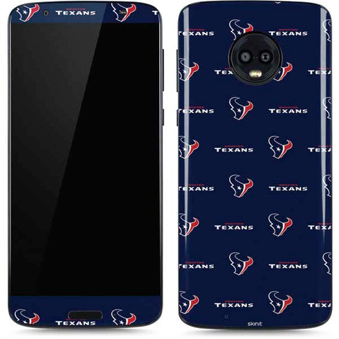 NFL Houston Texans Blitz Series Moto G6 Skin