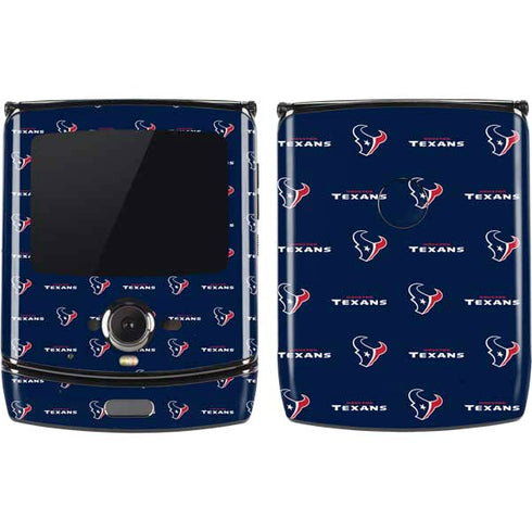 NFL Houston Texans Blitz Series Motorola RAZR Skin