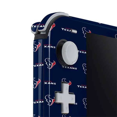 NFL Houston Texans Blitz Series Nintendo Switch Lite Skin