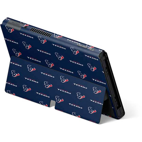 NFL Houston Texans Blitz Series Nintendo Switch OLED (2021) Skin