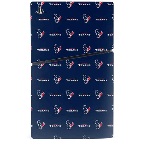 NFL Houston Texans Blitz Series PS5 Slim Disk Bundle Skin