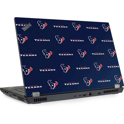 NFL Houston Texans Blitz Series Lenovo ThinkPad Skin