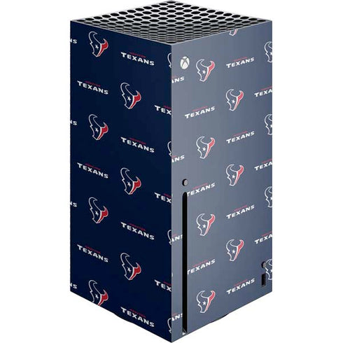 NFL Houston Texans Blitz Series Xbox Series X Console Skin