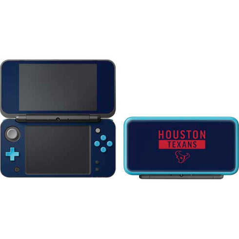 NFL Houston Texans Blue Performance Series Nintendo 2DS XL (2017) Skin