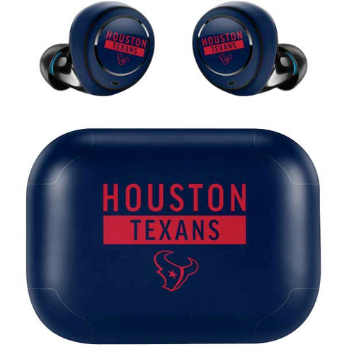 NFL Houston Texans Blue Performance Series Amazon Echo Buds Skin