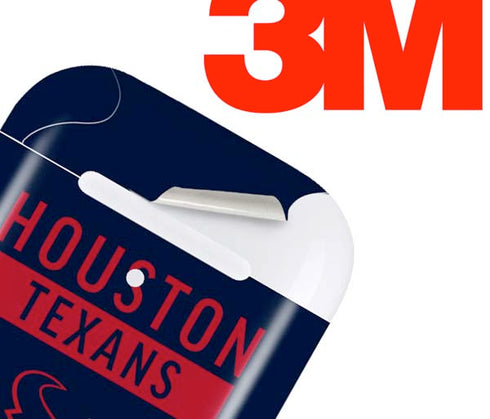 NFL Houston Texans Blue Performance Series Apple AirPods 2 Skin