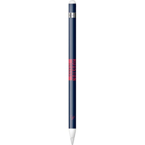 NFL Houston Texans Blue Performance Series Apple Pencil (1st Gen, 2017) Skin