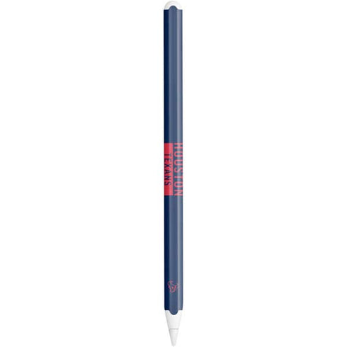 NFL Houston Texans Blue Performance Series Apple Pencil (2nd Gen 2019) Skin
