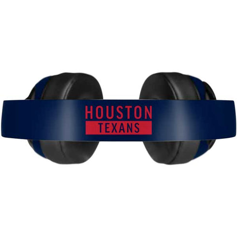 NFL Houston Texans Blue Performance Series Beats Solo Pro Skin