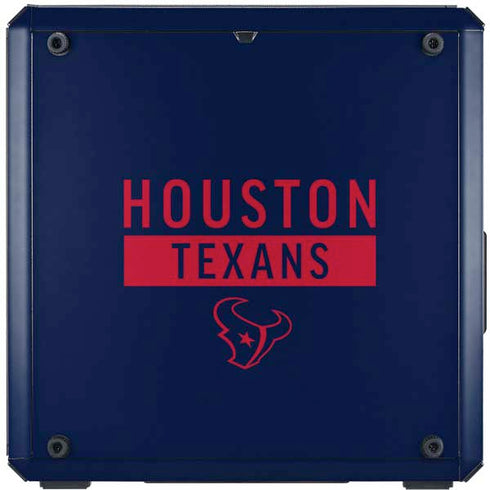 NFL Houston Texans Blue Performance Series Cooler Master MasterBox Q300L Mini Tower Skin