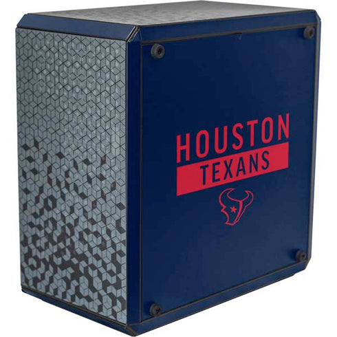 NFL Houston Texans Blue Performance Series Cooler Master MasterBox Q300L Mini Tower Skin