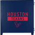 NFL Houston Texans Blue Performance Series Corsair 4000D Tempered Glass Mid-Tower ATX Case Skin