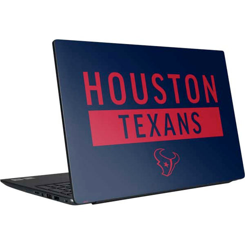 NFL Houston Texans Blue Performance Series Dell Vostro Skin