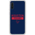 NFL Houston Texans Blue Performance Series Galaxy A10e Clear Case