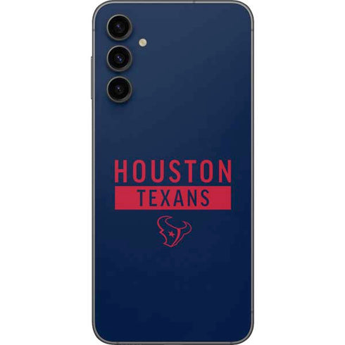NFL Houston Texans Blue Performance Series Galaxy A14 5G Skin
