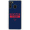 NFL Houston Texans Blue Performance Series Galaxy A21 Clear Case
