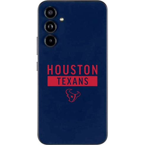 NFL Houston Texans Blue Performance Series Galaxy A54 5G Skin