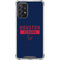 NFL Houston Texans Blue Performance Series Galaxy A72 5G Clear Case