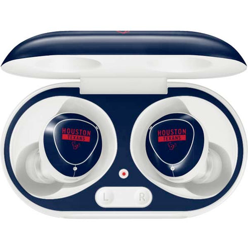 NFL Houston Texans Blue Performance Series Galaxy Buds Plus Skin