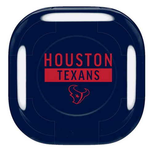 NFL Houston Texans Blue Performance Series Galaxy Buds Pro Skin