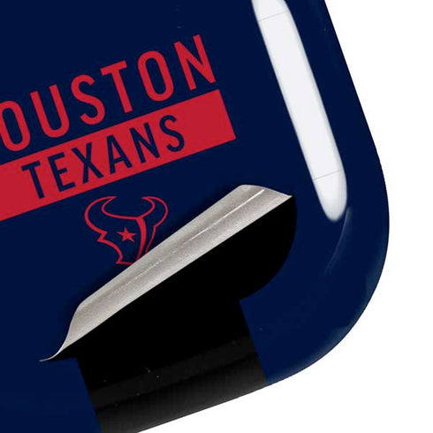 NFL Houston Texans Blue Performance Series Galaxy Buds Pro Skin