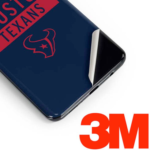 NFL Houston Texans Blue Performance Series Galaxy S10e Skin
