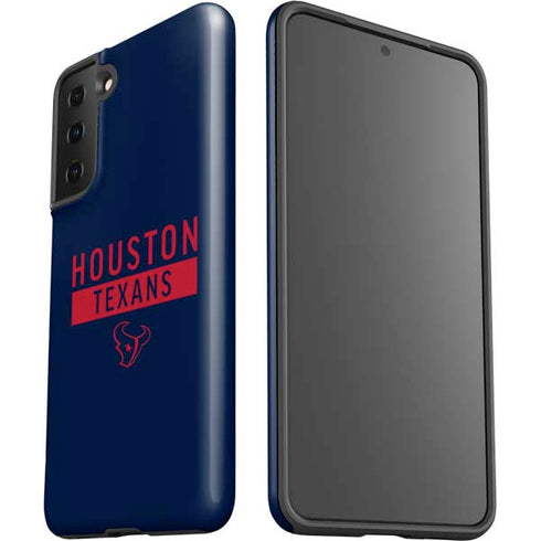 NFL Houston Texans Blue Performance Series Galaxy S21 Plus 5G Pro Case