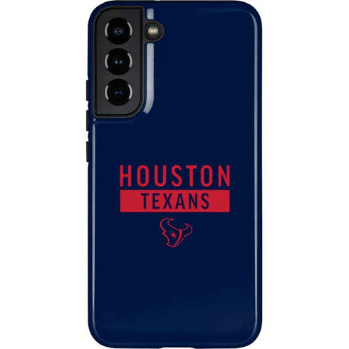 NFL Houston Texans Blue Performance Series Galaxy S22 Plus Pro Case