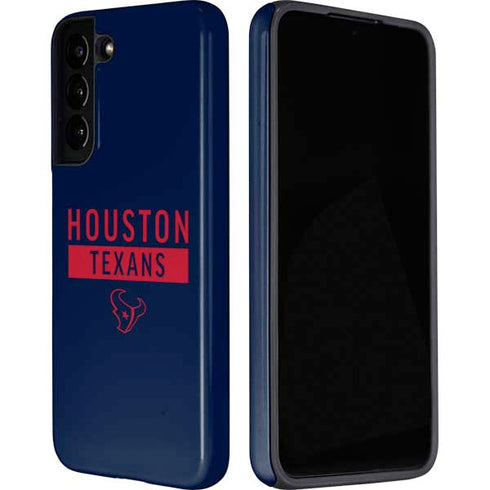 NFL Houston Texans Blue Performance Series Galaxy S22 Plus Pro Case