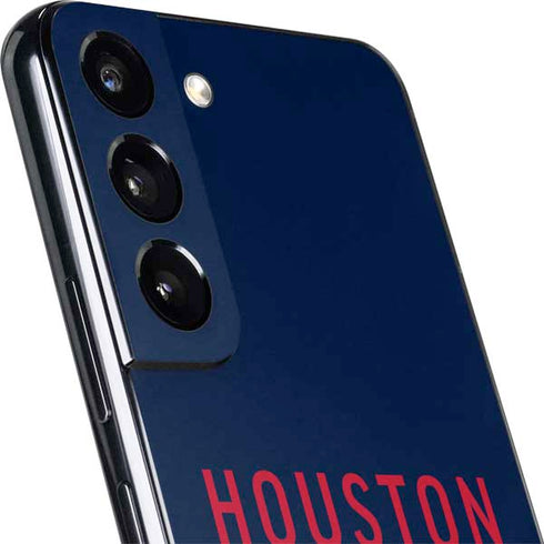 NFL Houston Texans Blue Performance Series Galaxy S22 Plus Skin
