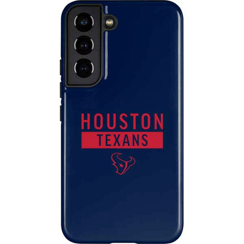 NFL Houston Texans Blue Performance Series Galaxy S22 Pro Case