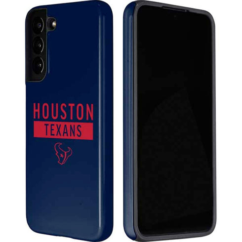 NFL Houston Texans Blue Performance Series Galaxy S22 Pro Case