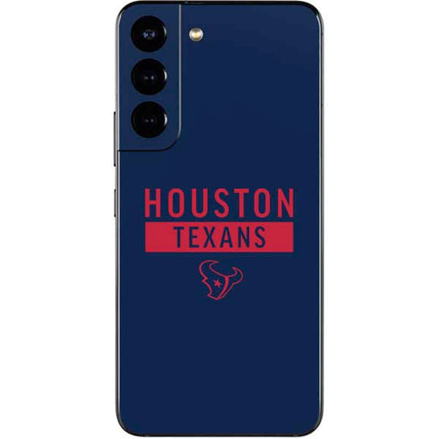 NFL Houston Texans Blue Performance Series Galaxy S22 Skin