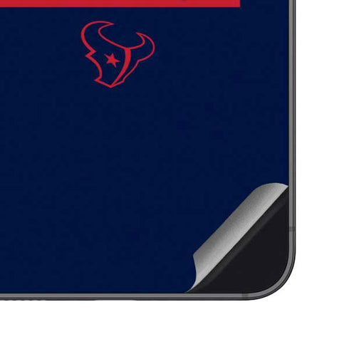 NFL Houston Texans Blue Performance Series Galaxy S23 FE Skin