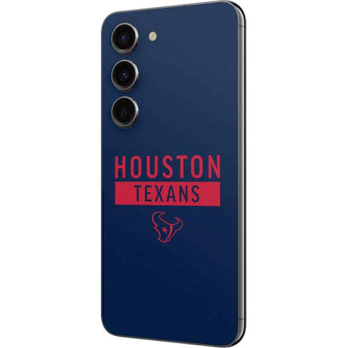 NFL Houston Texans Blue Performance Series Galaxy S23 Skin