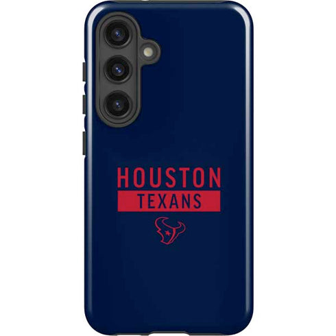 NFL Houston Texans Blue Performance Series Galaxy S24 Impact Case