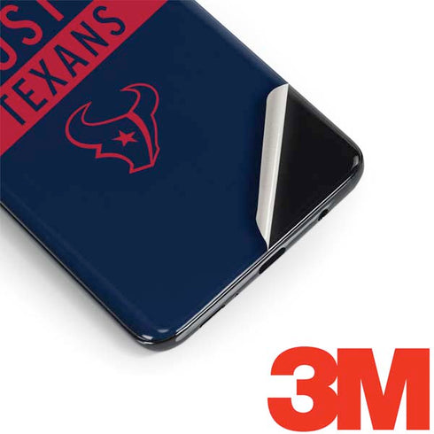 NFL Houston Texans Blue Performance Series Galaxy S9 Plus Skin