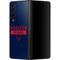 NFL Houston Texans Blue Performance Series Galaxy Z Fold3 5G Skin