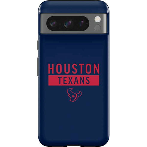 NFL Houston Texans Blue Performance Series Google Pixel 8 Pro Impact Case