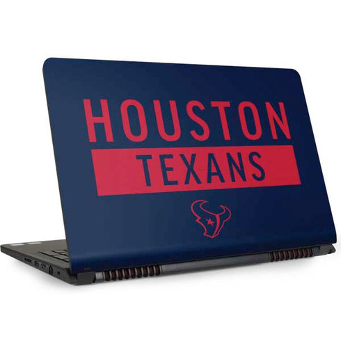 NFL Houston Texans Blue Performance Series Dell Inspiron Skin