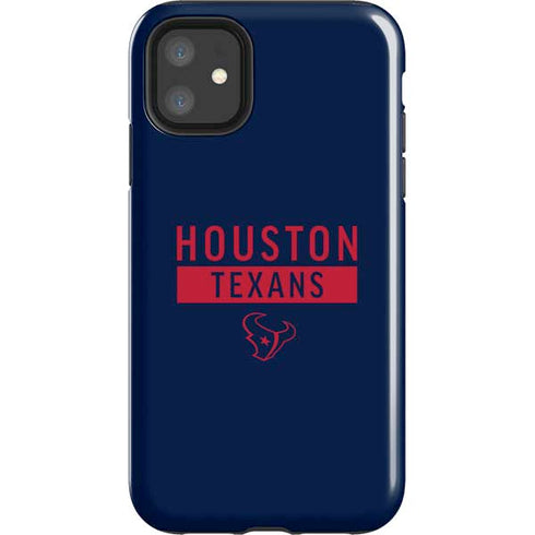 NFL Houston Texans Blue Performance Series iPhone 11 Impact Case