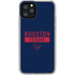 NFL Houston Texans Blue Performance Series iPhone 11 Pro Clear Case