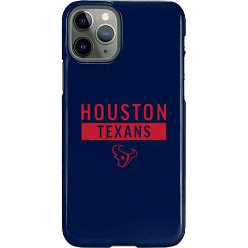 NFL Houston Texans Blue Performance Series iPhone 11 Pro Lite Case
