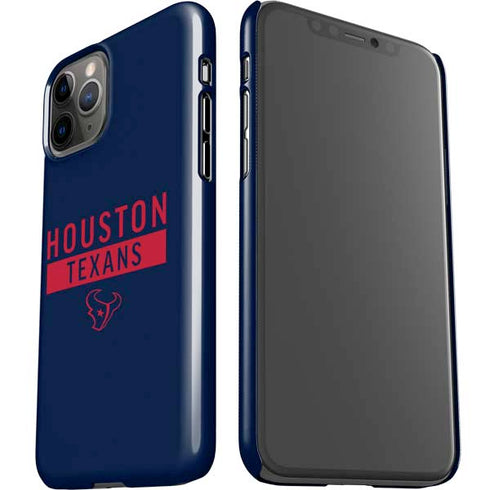 NFL Houston Texans Blue Performance Series iPhone 11 Pro Lite Case
